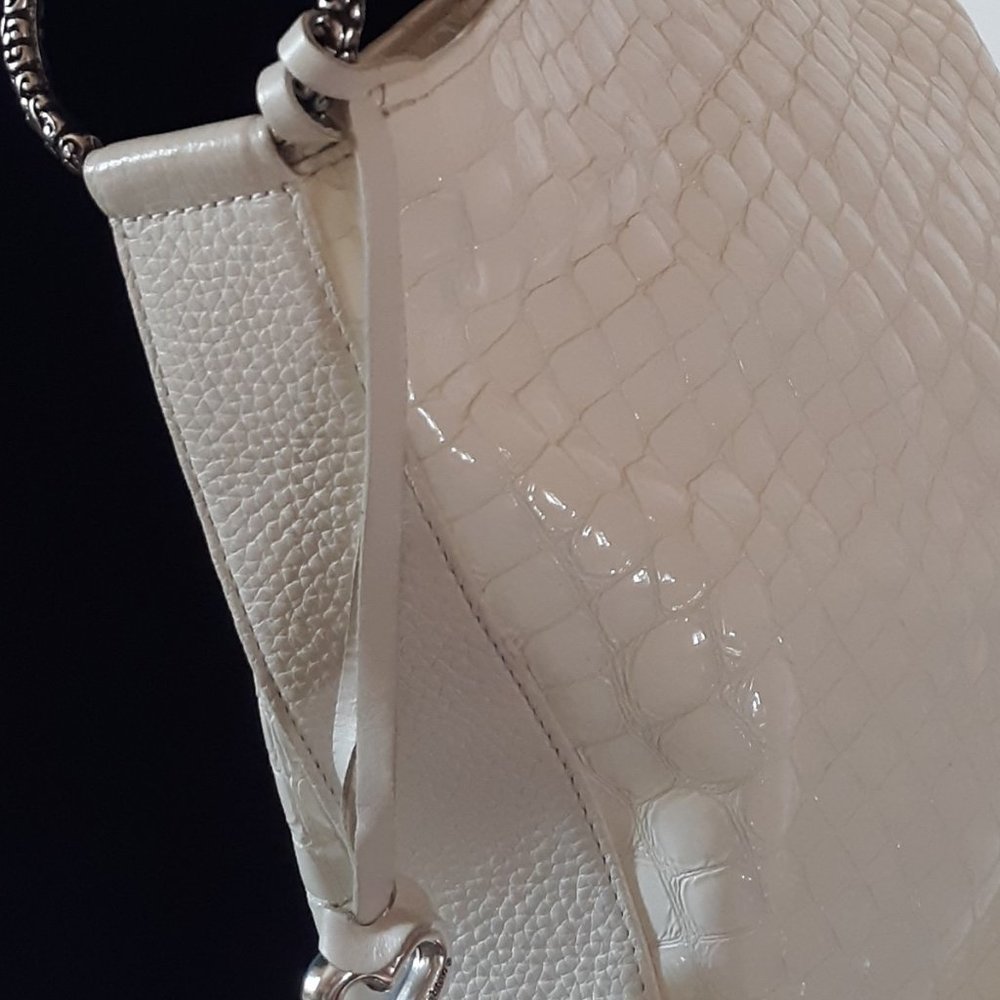 Brighton CHER White Patent Leather Bag - Picture 6 of 7